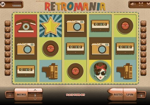 Ігрові автомати з виведенням реальних грошей Retromania