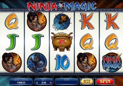 Ігрові автомати на реальні гроші з виведенням - Ninja Magic
