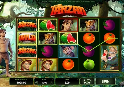 Ігрові автомати онлайн з виведенням грошей - Tarzan