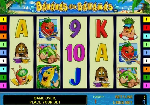 Ігрові автомати на гроші з виведенням Bananas go Bahamas