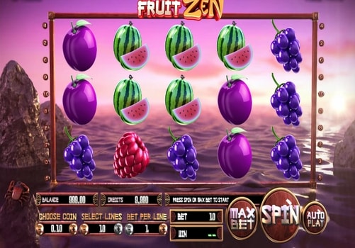 Ігрові автомати з швидким виведенням грошей Fruit Zen